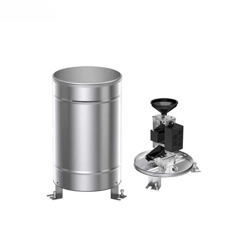 XS-RS03 stainless steel shell double tipping bucket rain gauge high precision single tipping bucket