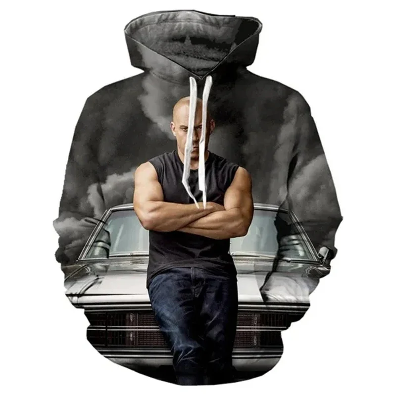 سترة رياضية بقلنسوة سريعة وغاضبة ثلاثية الأبعاد مطبوعة للخريف والشتاء للرجال كاجوال مريحة للركض #4