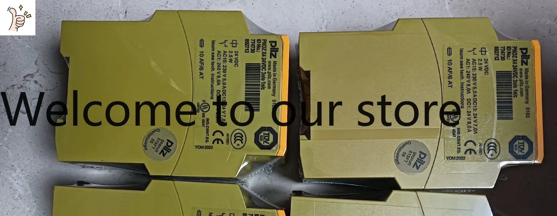Pilz Pilz Safety Relay X4 774730 Project Remaining Unopened