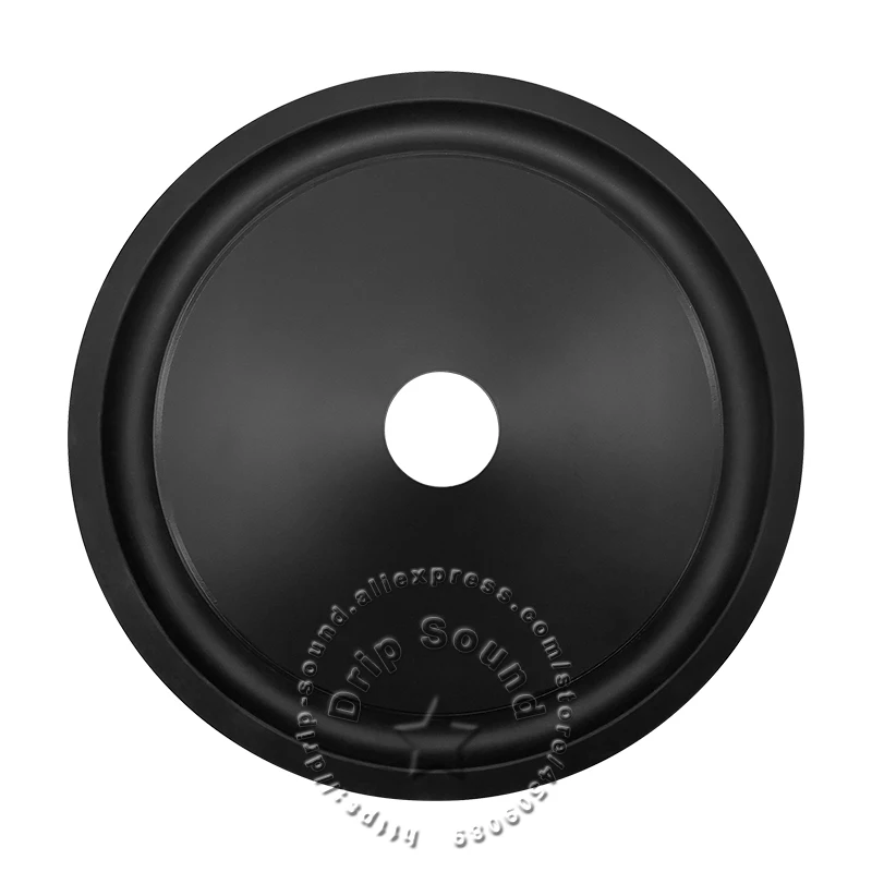 2 uds 8 "pulgadas 195mm 25,5mm núcleo cono de altavoz lavabo de plástico Woofer tambor papel borde de goma piezas de reparación de bajos Trumper # 2