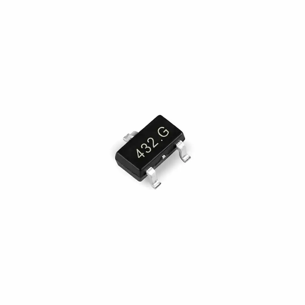 (100 pcs) TL432G-AE2-R SOT-23 (Marking 432G) - Programmable Shunt Regulator TL432G
