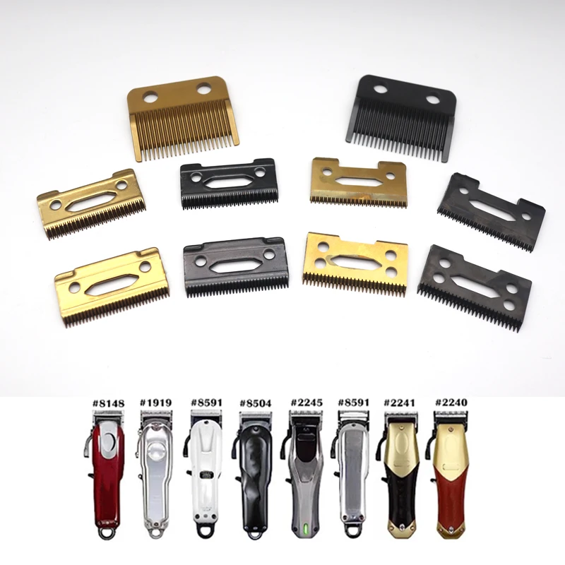 

Для машинки для стрижки волос WAHL, сменный клин с фиксированным лезвием, стандартное/бирюггерное керамическое/углеродистая сталь, подвижное лезвие, аксессуары для машин