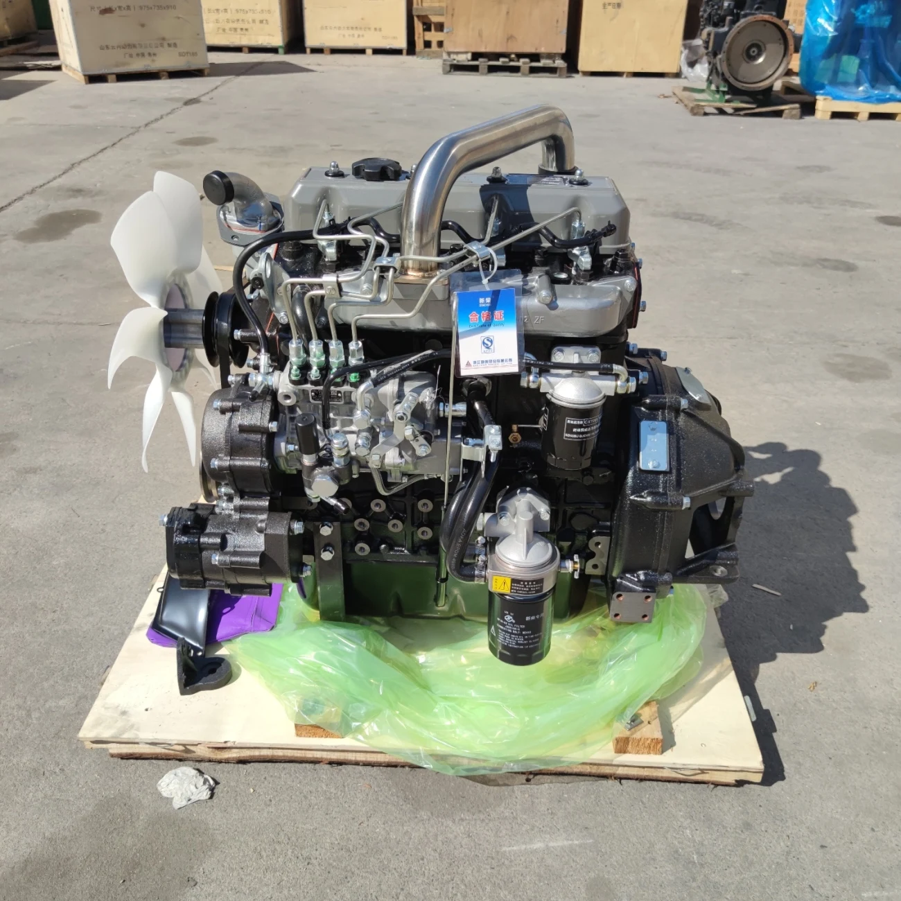 Xinchai A498BZG Engine Parts Wheel Excavator Diesel Engine Assembly Diesel Engine Water-cooled Electric Water-cooled 4-stroke