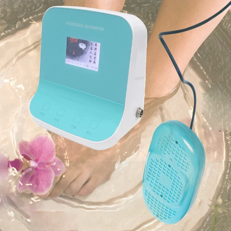 

High Quality Home Use Electric hydrogen detox foot spa massage Hydrogen water foot spa bath machine