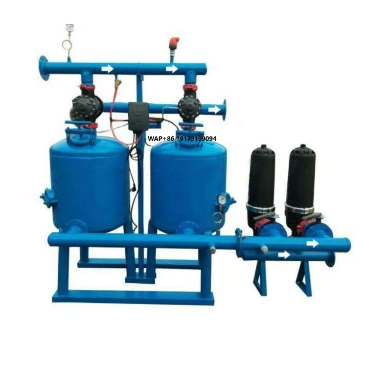4-inch Automatic Large-scale Sand Filter for Agricultural Irrigation System
