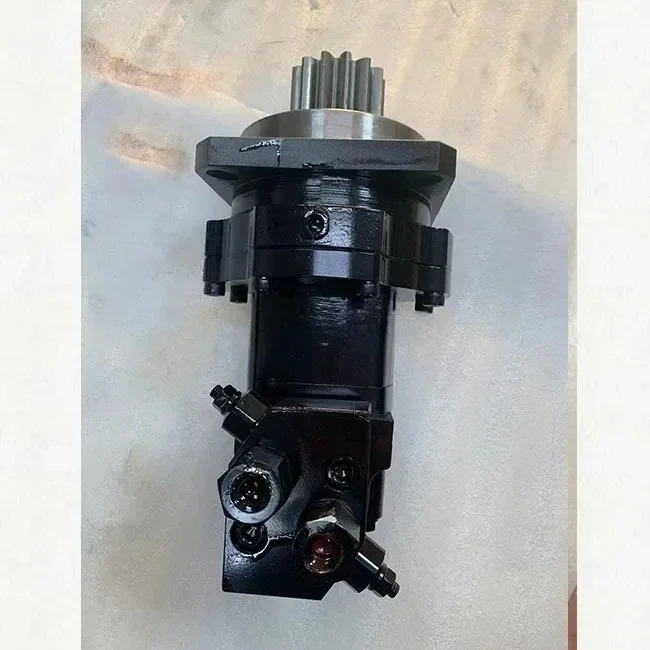 Excavator parts PC18MR-3 mini slew motor hydraulic swing motor assy part 13 or 17 teeth swing motor 22J-60-25900 22J-60-37300