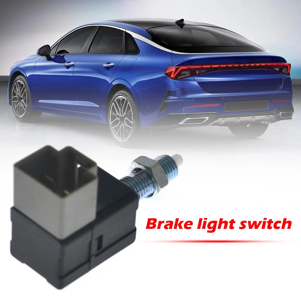 Light Switch Stop Parking Reverse Button 4-Pin Brake Light Switch for Hyundai Kia 93810-3K000 Stop Lamp Switch Assembly