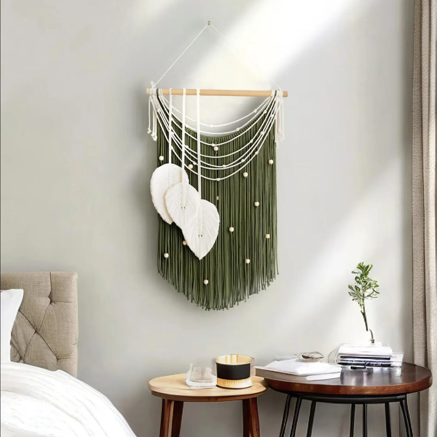 Nordic Style Handmade Woven Tapestry Wall Decorations Soft Decoration for Homestay TV Background Wall Decorations