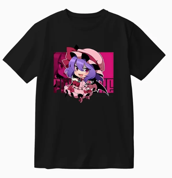 レミリア-ゆったりとした半袖Tシャツ,コスプレ衣装,カジュアル,学生,夏