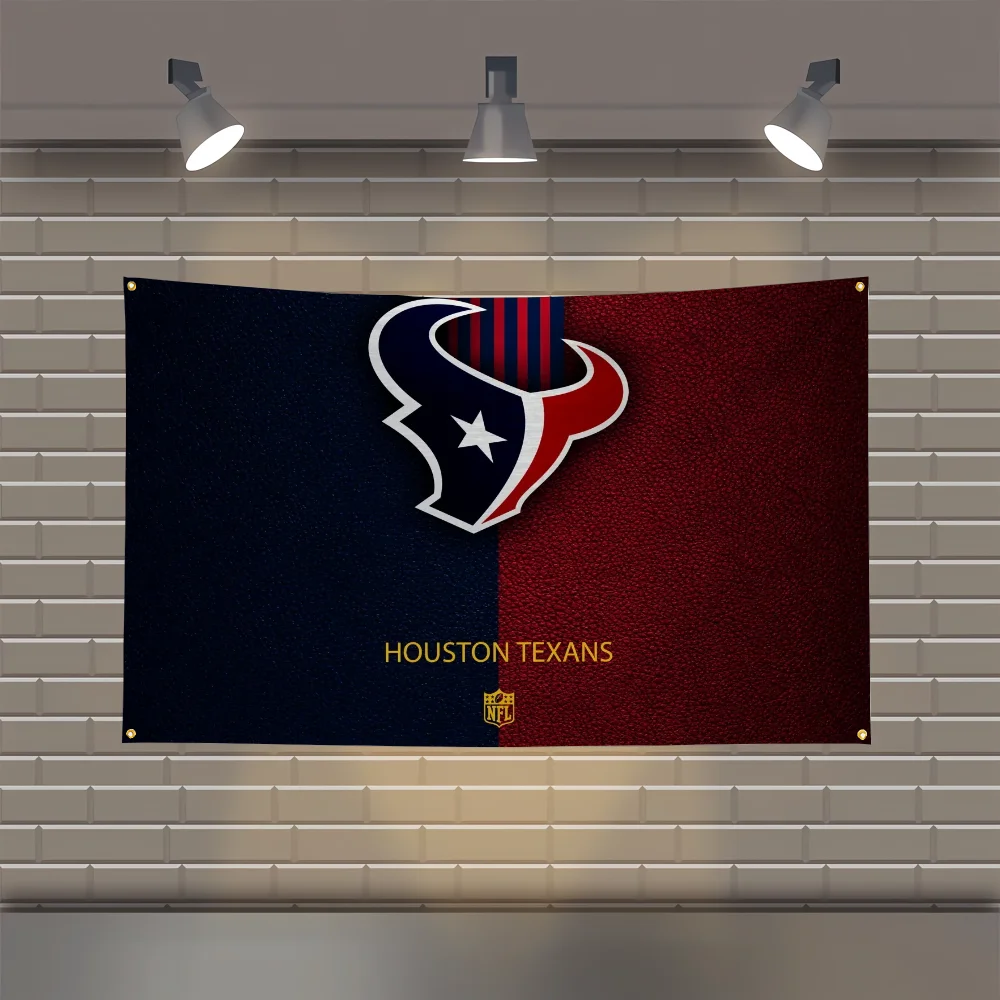 HoustonS TexanS Beer Garage Flag Decorative Flags and Banners Home Decoration Fallout Turkey Em Pirate Party for You Skateboard