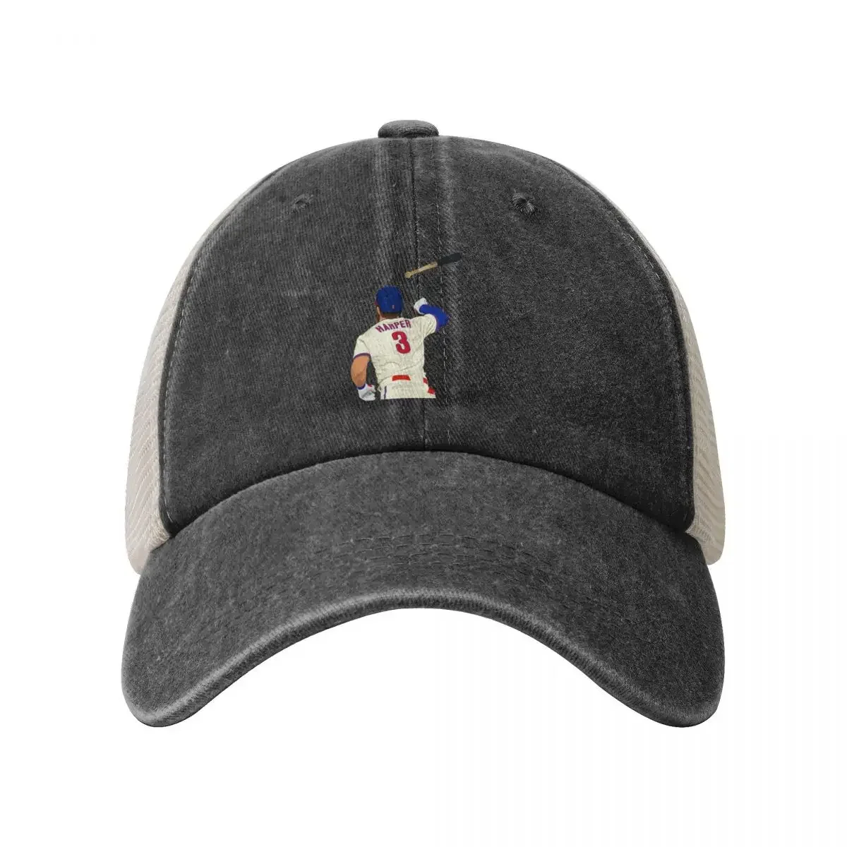 Bryce Harper Bat Flip Baseball Cap Fashion Beach dad hat Trucker Cap Ball Cap Caps For Women Men's