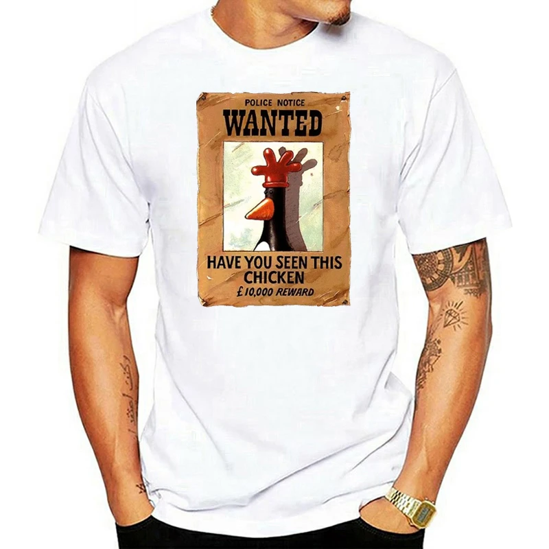 

Wallace and gromit penguin Tee Shirt Men's Summer T shirt Short Sleeve Tshirt Men/women T-shirt