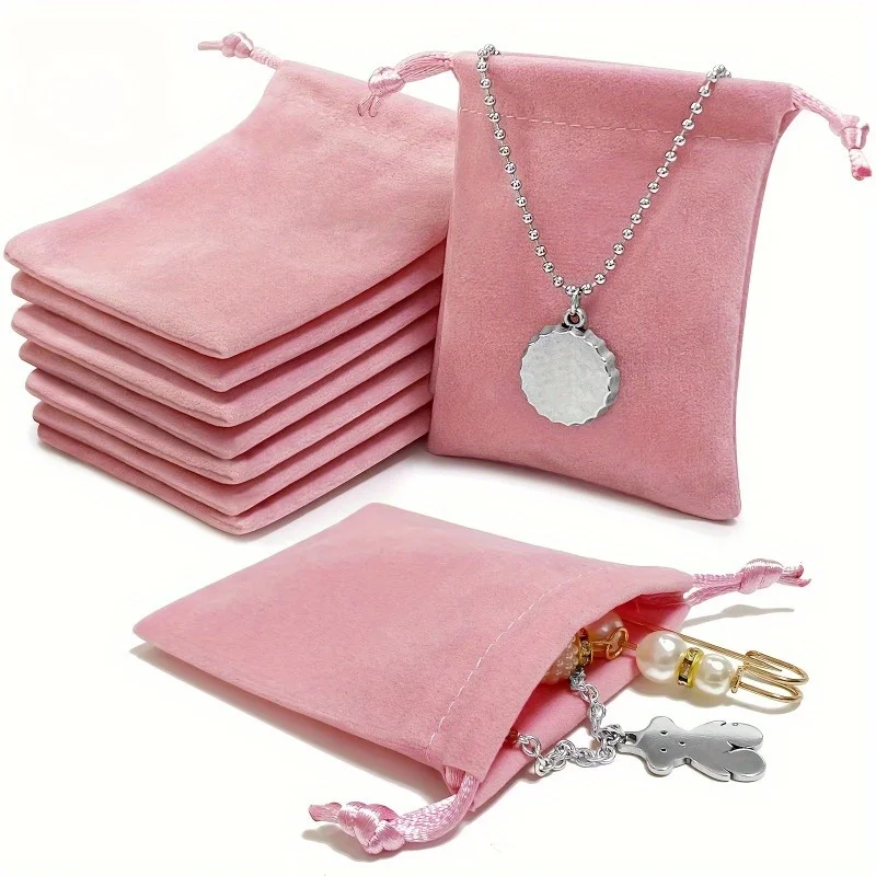 10 Stück Samt-Schmuck-Geschenktüten mit Kordelzug – Aufbewahrungsbeutel für Hochzeitsgeschenke, Geburtstagsgeschenke, Erinnerungsstücke zum Jahrestag