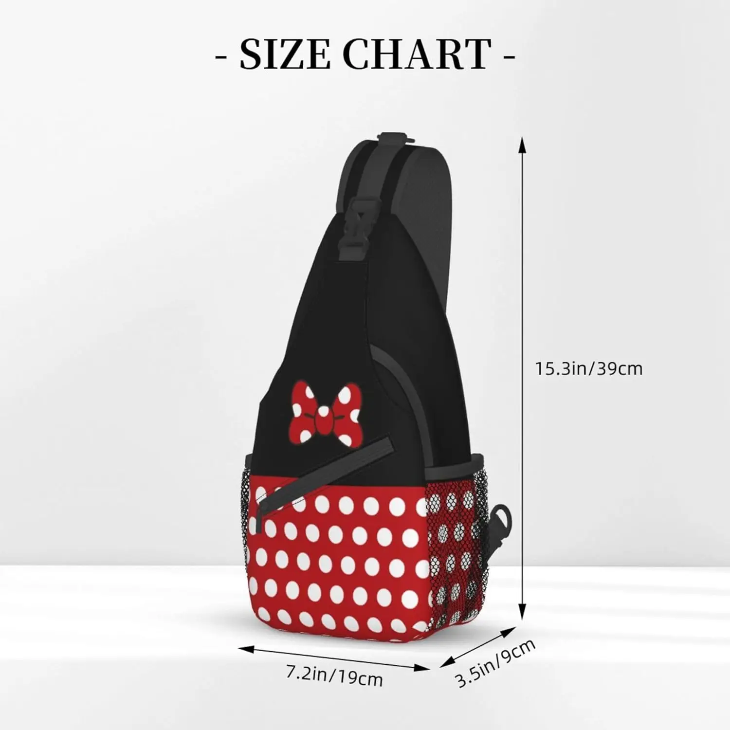 Red Spider Chest Sling Bag Casual for Women & Men Crossbody Sling Backpack Shoulder Bag for Travel Hiking Gym