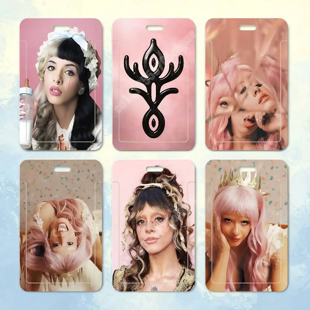 HADES M-Melanie Martinez-S Cry Baby Plastic Card Holder Worker ID Card Clear Transparent Employee Visitor Pass