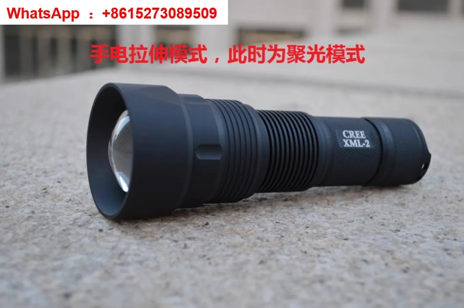 COLTX5 focusing flashlight zoom flashlight 26650 strong light lens flashlight XML2 XHP50 photography fill light