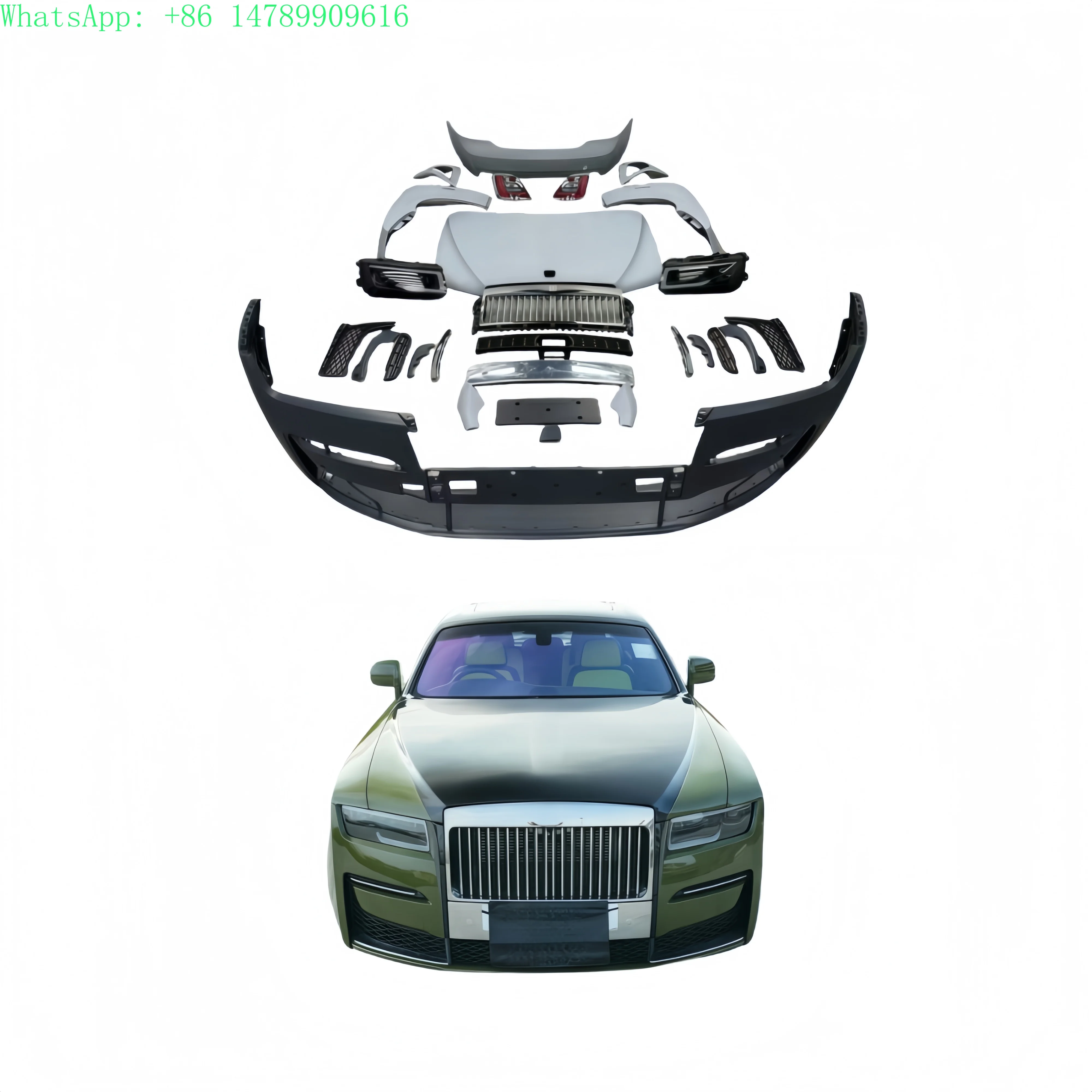 Full Custom Build With An Old-toFor Suitable Ghost First Generation To Fourth Generation Body KitExtreme Makeover