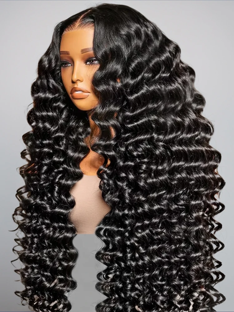 

Curly Wig Loose Deep Wave Wig 13x4 360 Full Lace Frontal Wig Brazilian 250 Density Nature Wave 13x6 HD Lace Front Wig Human Hair