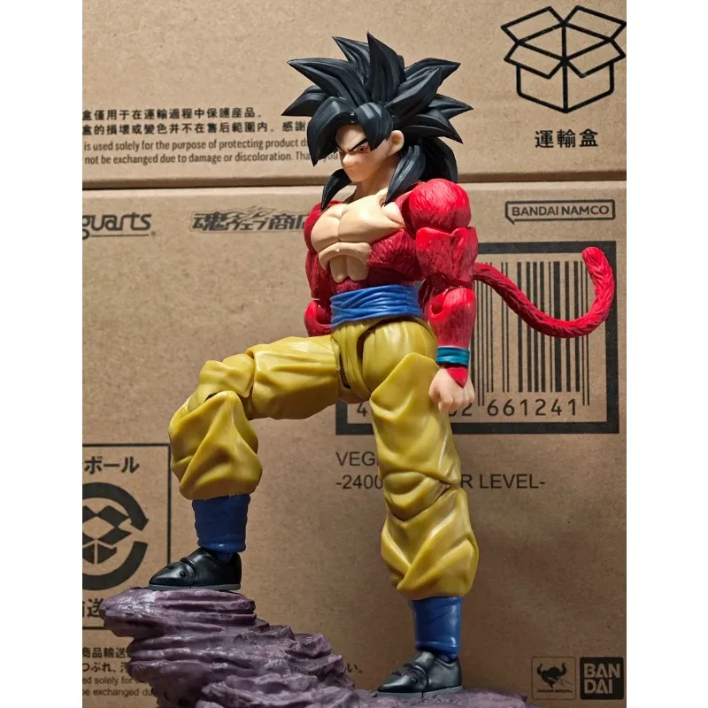 Коллекционная фигурка Dragon Ball Super Saiyan SSJ4 Гоку - в наличии, Demoniacal Fit UNTAMED POWER, аниме-игрушка, подарок