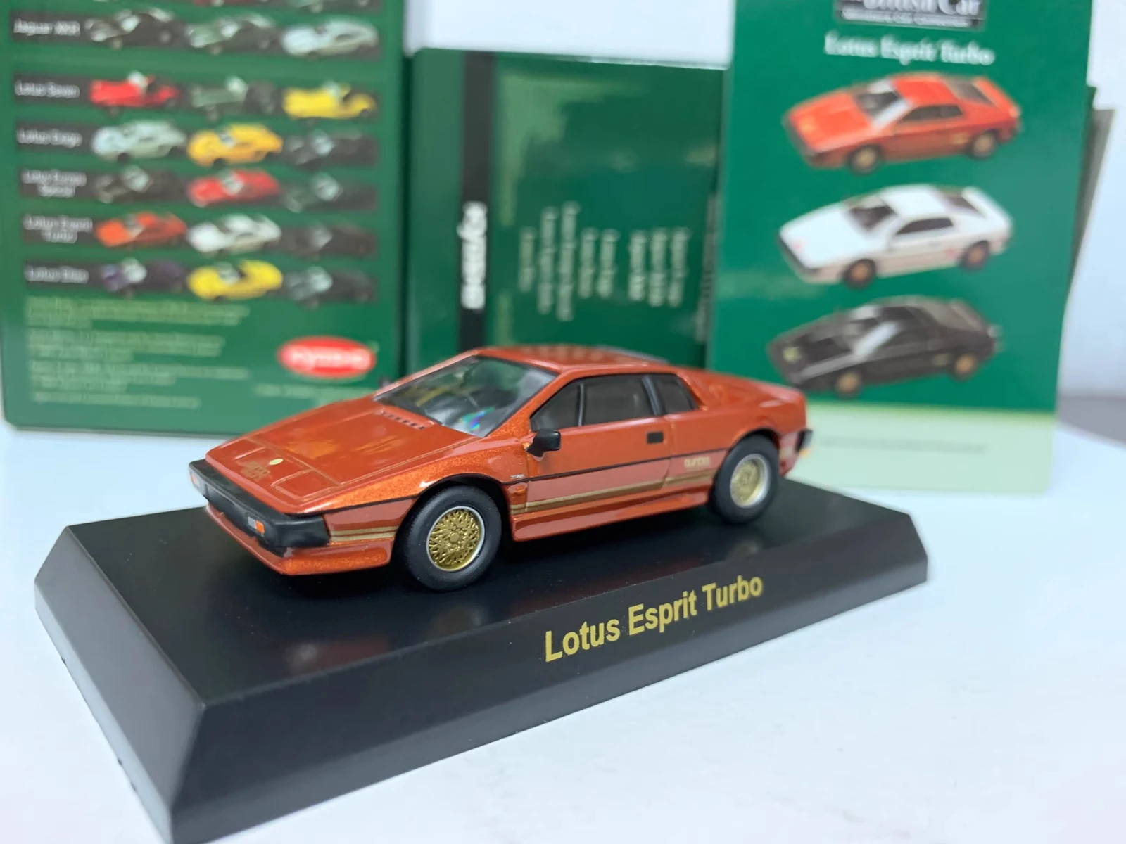 

KYOSHO 1/64 Lotus Esprit Turbo orange Diecast Model Car Kids Toys Gift