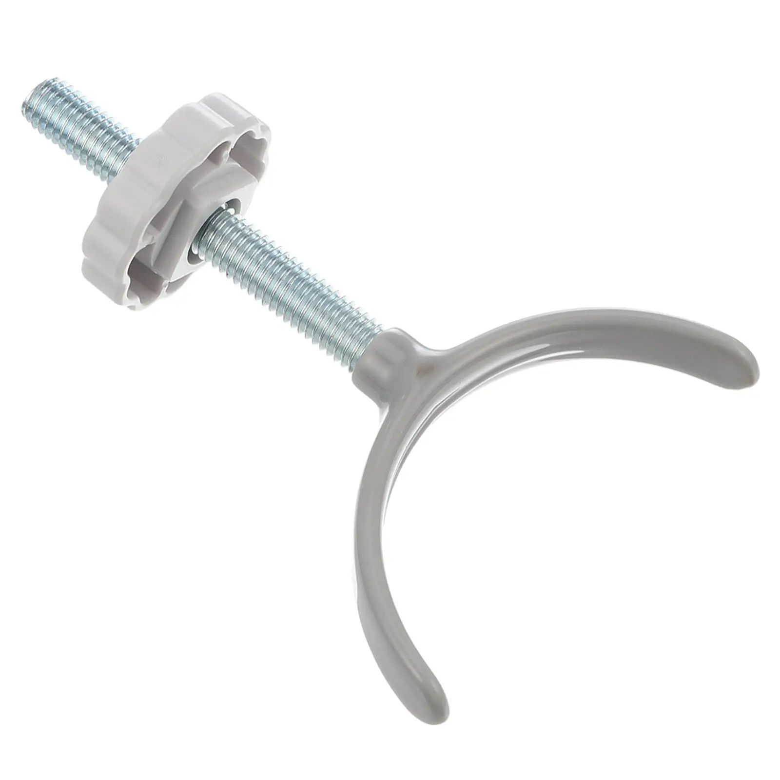 1Pcs Door Gate U-Shaped Guardrail Fixator Alloy Fixing Accessory Stable Security Fence Holder Adjustable Bolts for Safety