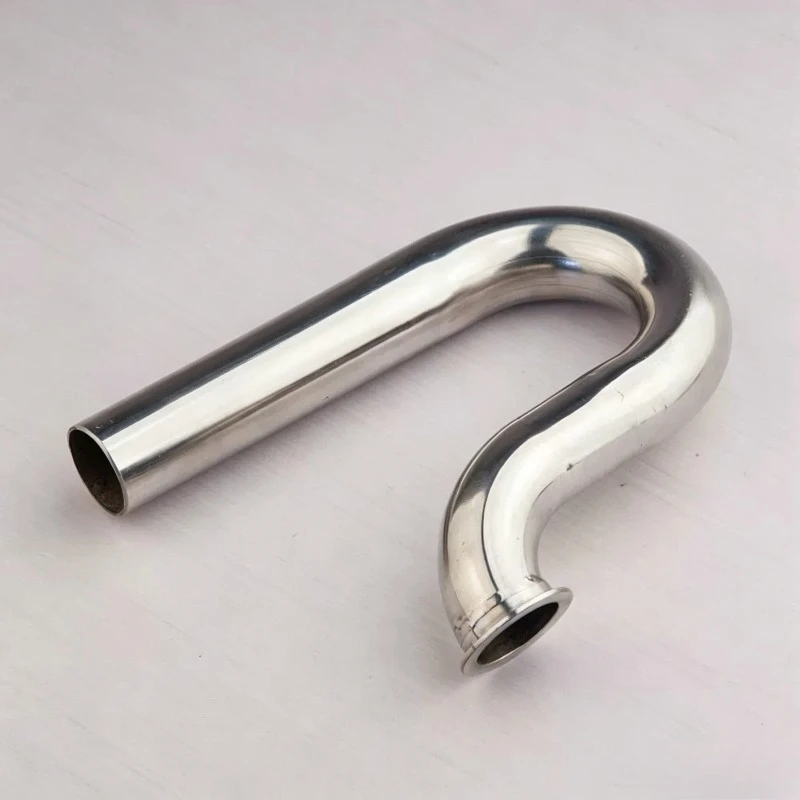 Thickened Stainless Exhaust Header Pipe, Front Bend for Gas RC Catamaran Boat