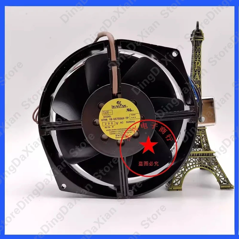 

200V 40/36W Metal Cooling Fan UTHA 1B-US7556X-TP for IKURA