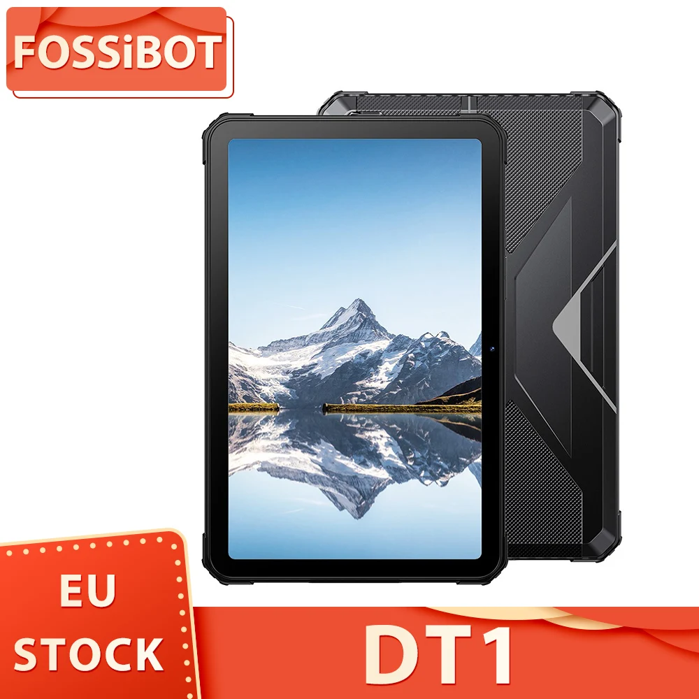 Tablet z gumowaną obudową FOSSiBOT DT1, Android 13, 10.4 2000x1200 2K FHD +, MT8788 ośmiordzeniowy 2.0GHz, 8GB RAM (rozszerzenie 8GB) + 256GB ROM