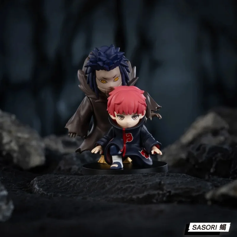 GONG Resonancia Naruto Shippuden Akatsuki organización serie caja ciega figura juguete coleccionable Itachi Nagato dolor Anime tema