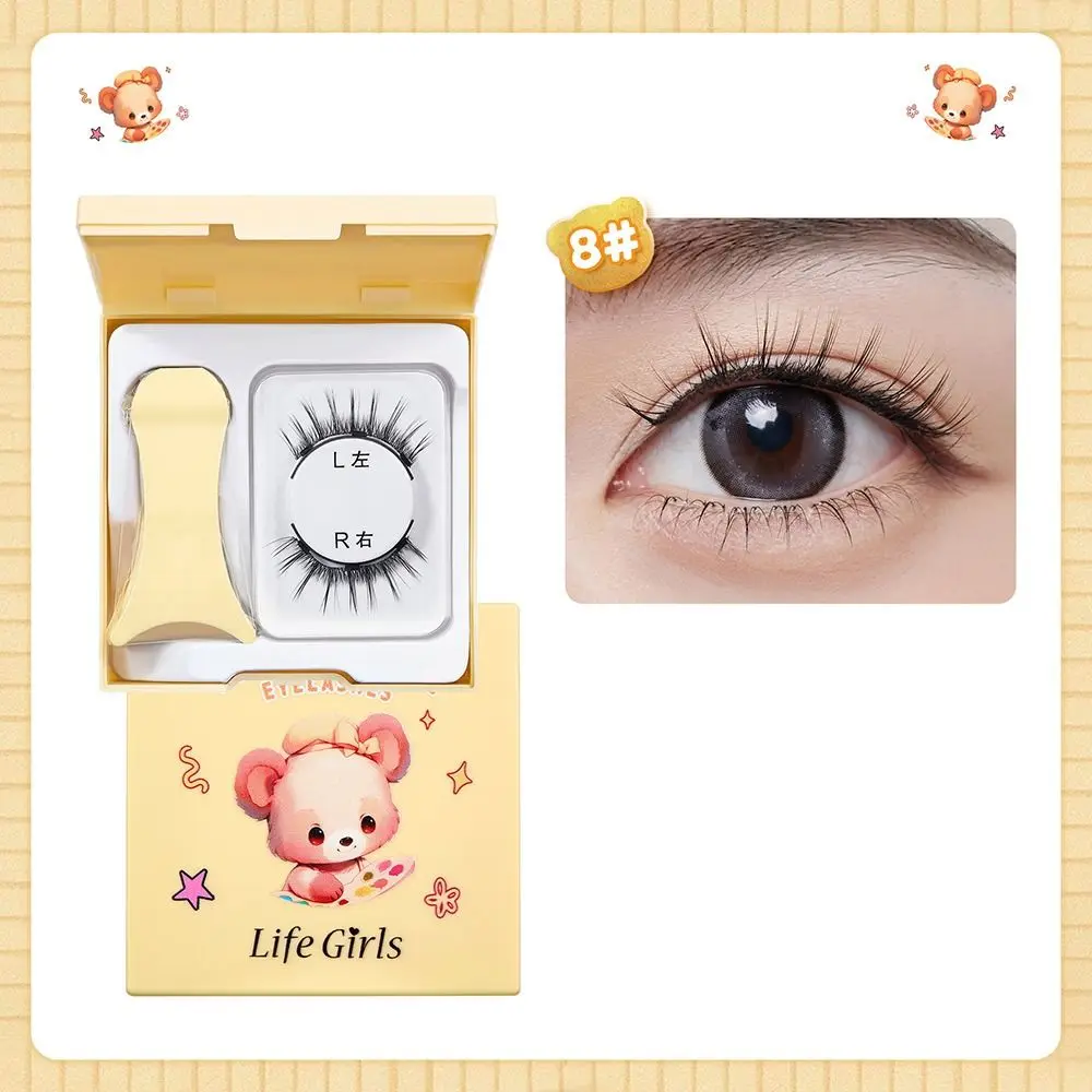 Mode Natuurlijke Nertsen Valse Wimper 3D Herbruikbare Wimperkruller Extension Tools Handgemaakte Ogen Decoratie Meisjes