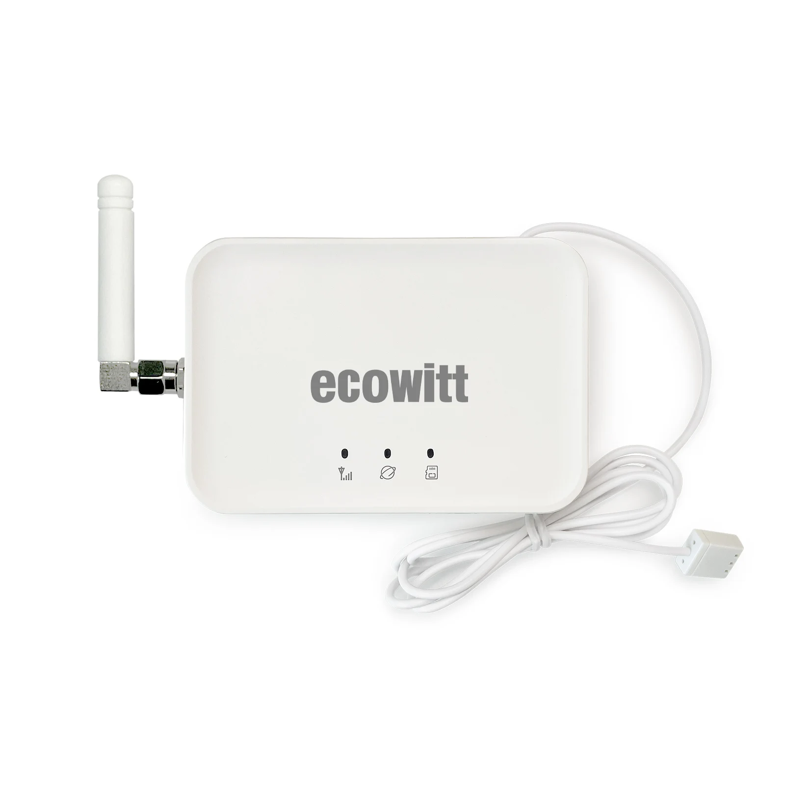 Ecowitt GW3001 Wetterstation, IoT Wi-Fi Hub mit SD-Karten-Datenspeicher, 7-in-1 Solarbetriebener Haptischer Regensensor für den Außenbereich – Detail 33