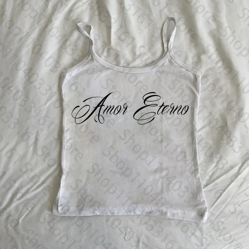 

2000s Gothic Fairycore Sexy Corset Grunge Tank Emo Girls Y2k Style Print Tank Tops Sleeveless Women Punk Crop Vintage Cool Girls