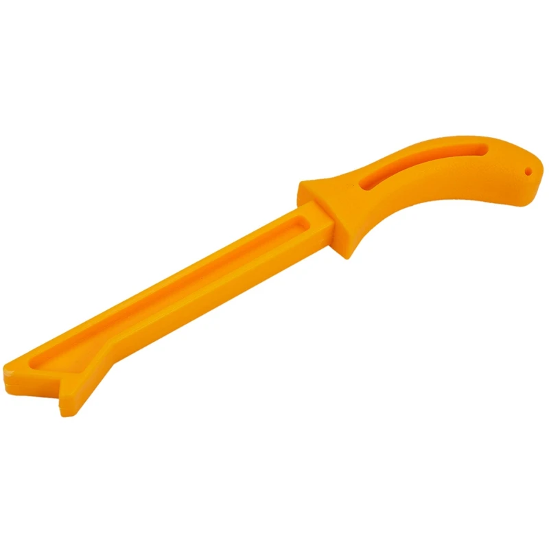 Ensemble d\'outils de calcul en plastique jaune pour les travailleurs du calcul, scies à main pratiques pour les nuits poussoirs, bâtons poussoirs en