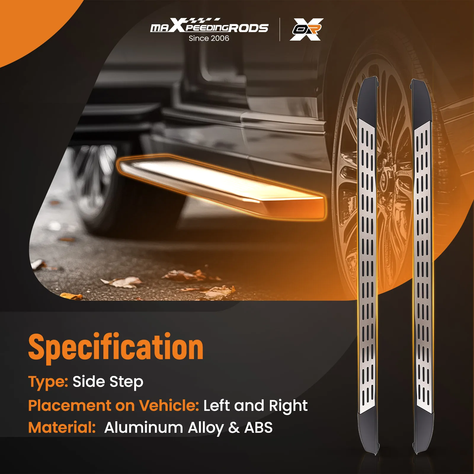 Running Boards Side Step Bars for Honda CR-V 2023 2024 2025 Left & Right