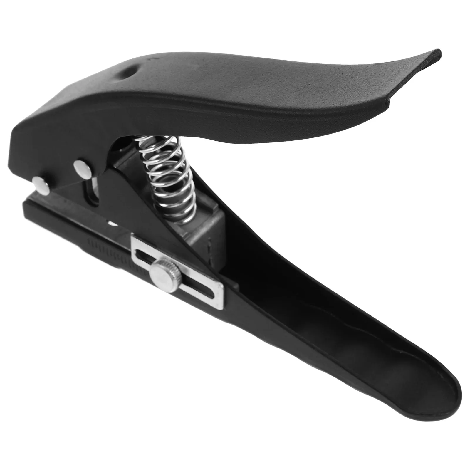 single-hole-punch-container-for-catering-boxes-christmas-crafts-black-pvc-cup-lid-puncher-round-takeout-fruit-food