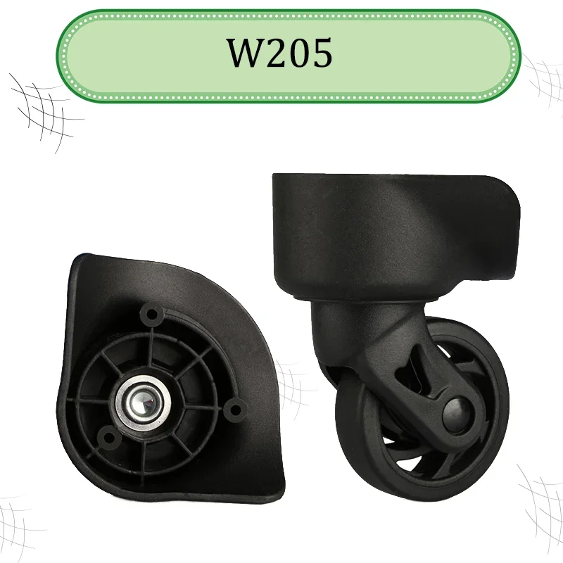 For ROCKLAND W205 Original Luggage Wheel Accessories 360° Swivel Universal Wheel Anti-skid and Wear-resistant Suitable