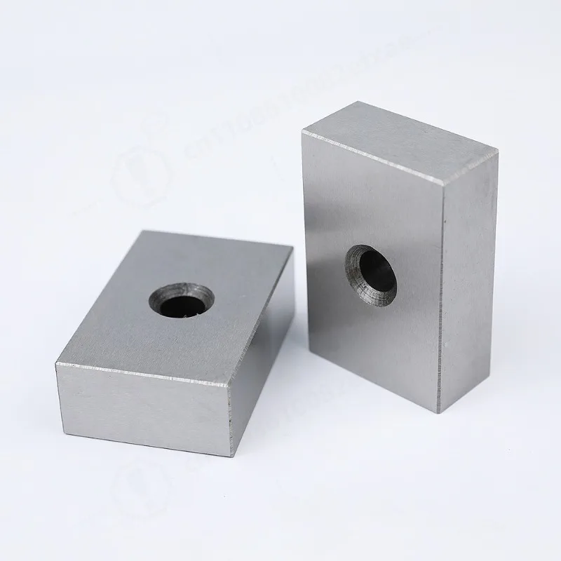 2Pcs 1-2-3 Block Precision Ground Milling Machine Parallel Vise Clamping Blocks Height Setting Spacer for CNC Machining