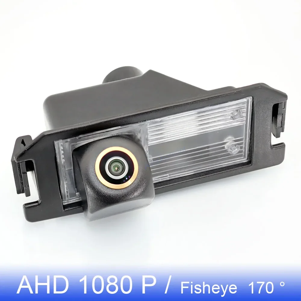 Golden FishEye Lens Vehicle Rear View Camera For Hyundai i10 i20 2008~2015 /Dodge i10 Inokom i10 2007~Present Car AHD 1080P HD