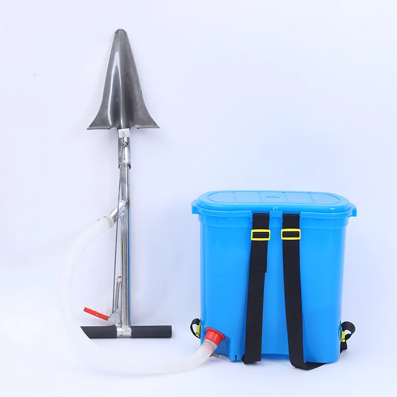 

Upgraded Soil Fertilizer Spreader, Multi-Function Backpack Crop Duster for Corn Orchard Seeding Feeding