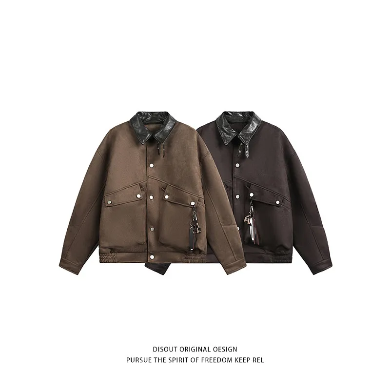 

New Versatile and Trendy Spring and Autumn Fashion Jacket, Men's Stand Up Collar Casual Jacket, Soft and Comfortable Trendy Top