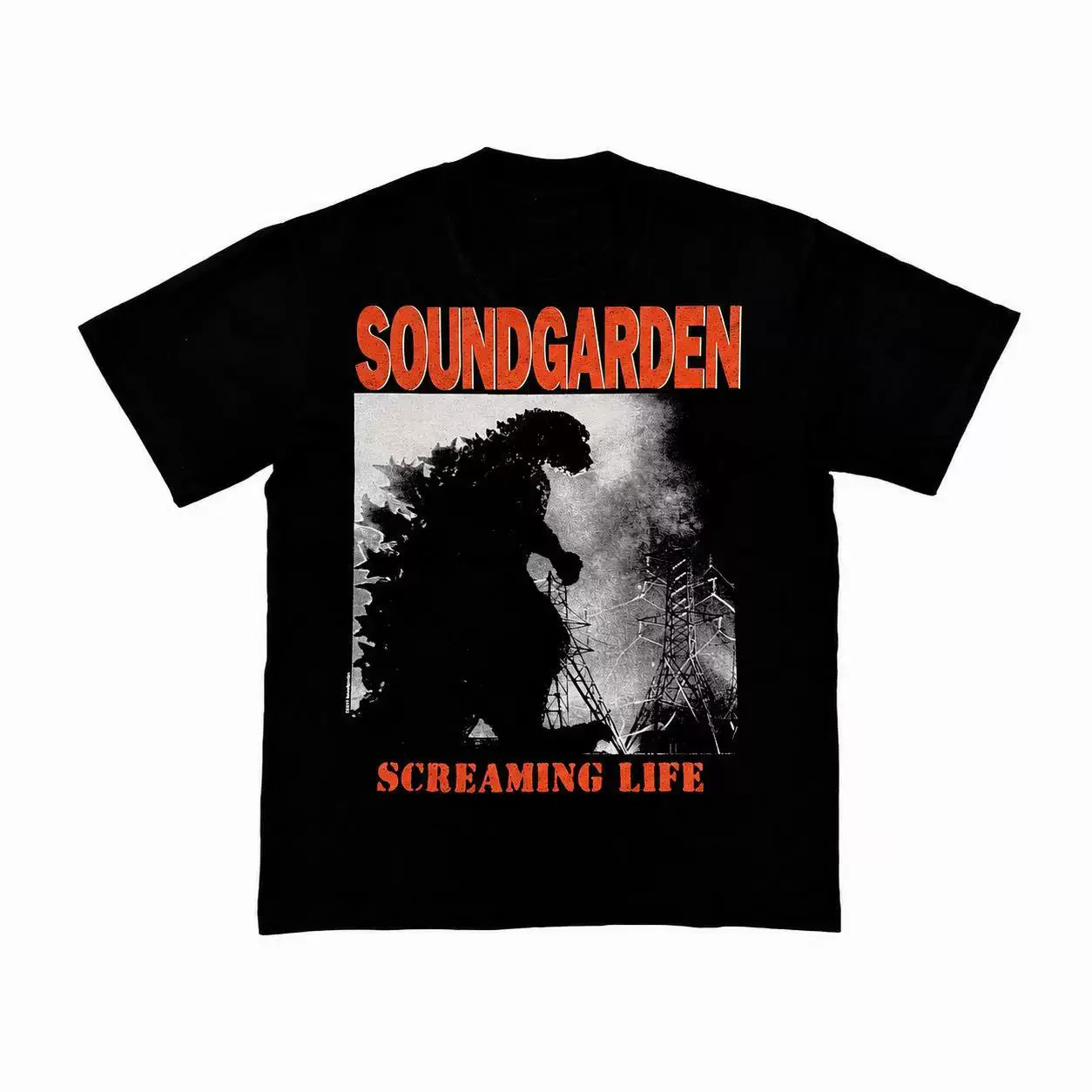 New Men Vintage SOUNDGARDEN Tour Merch T Shirts T-Shirt Hip Hop Skateboard Street Cotton T-Shirts Tee Top US size F41