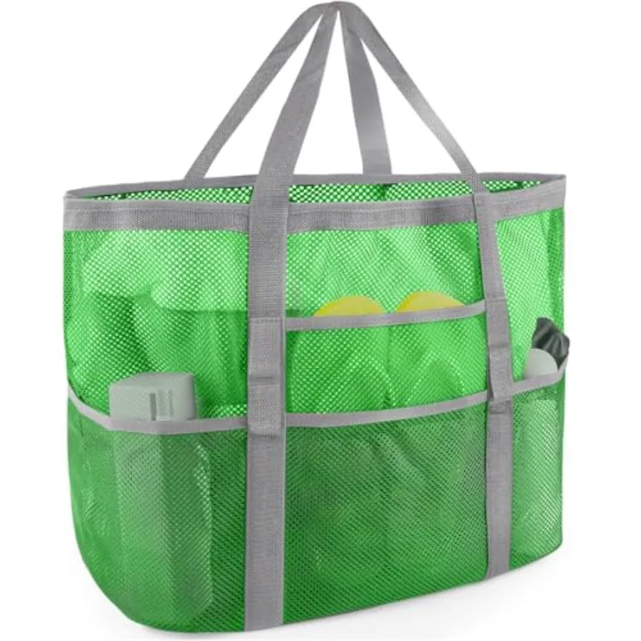 

Пляжная сумка SRISE Mesh - Большая пляжная сумка-тоут для всей семьи, для игрушек и предметов первой необходимости для отпуска