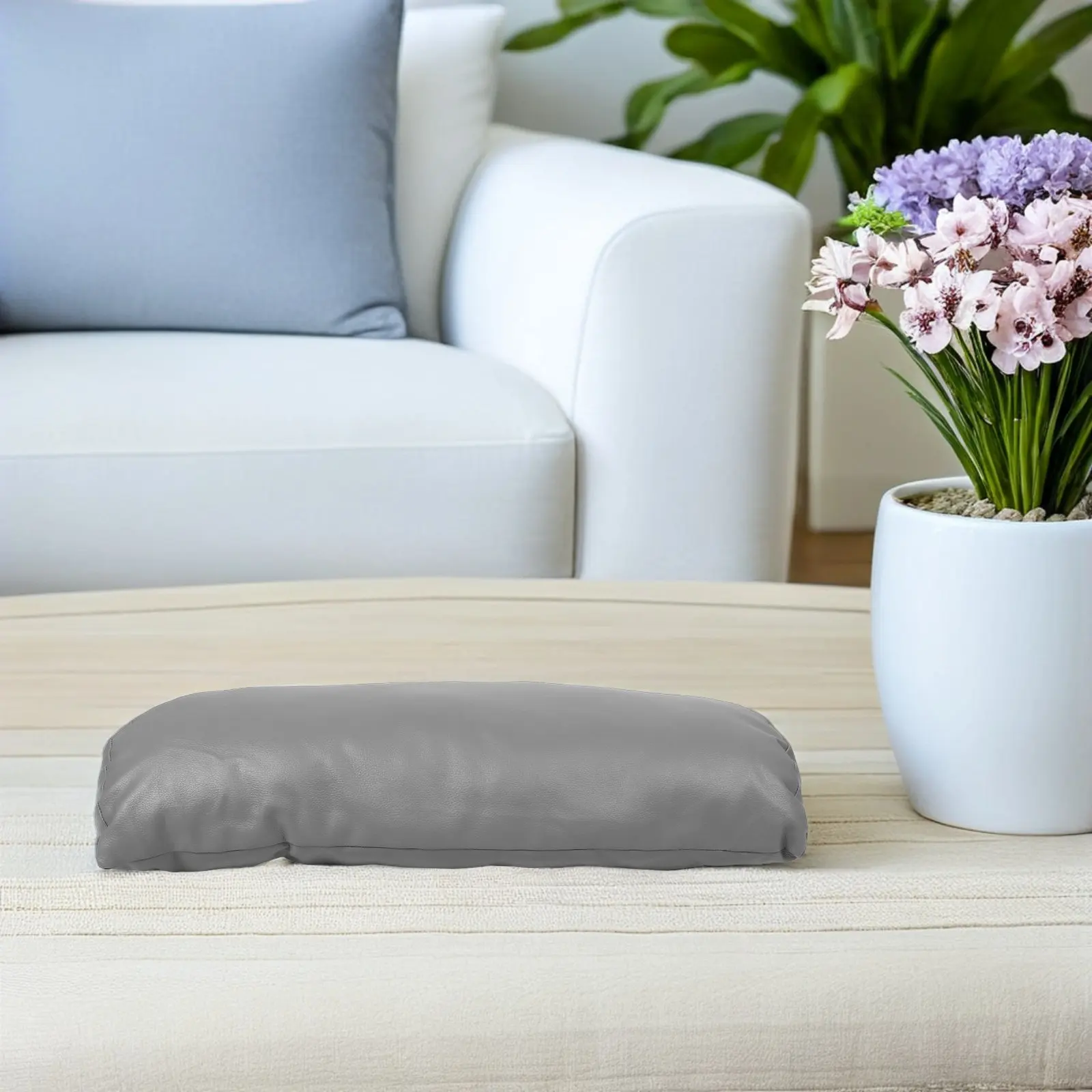 Recliner Leg Rest Cushion Sofa Footrest Pillow Bolster Back Support Pillow for Living Room Beauty Salon Under Knee Leg Elevation