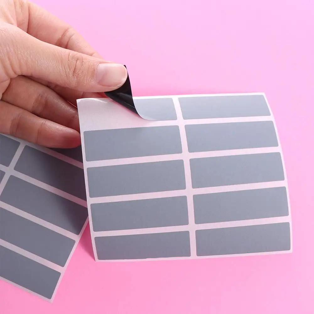 

100pcs Rectangular Scraping Stickers Scratch Cards Creative Adhesive Scratch Off Stickers Funny Scratch Off Cards