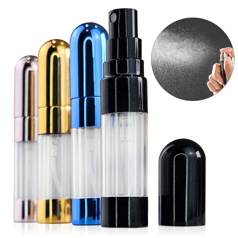 Refillable Perfume Spray Bottle High Quality 5ml Mini Liquid Container Portable Sub-Bottling Atomiser Sprayer Traveler