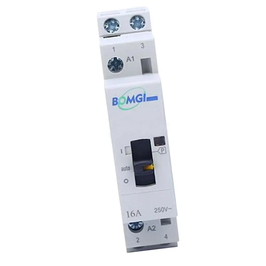 DIN Support Via 230V 16A 2-pin Manual Modular Household Conttor