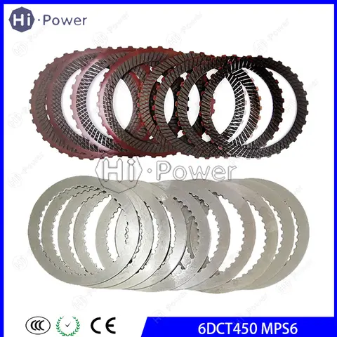 6DCT450 MPS6 Trasmissione automatica Frizione Piastra in acciaio di attrito per Ford Mondeo per Focus Kit disco cambio auto DSG a 6 velocità