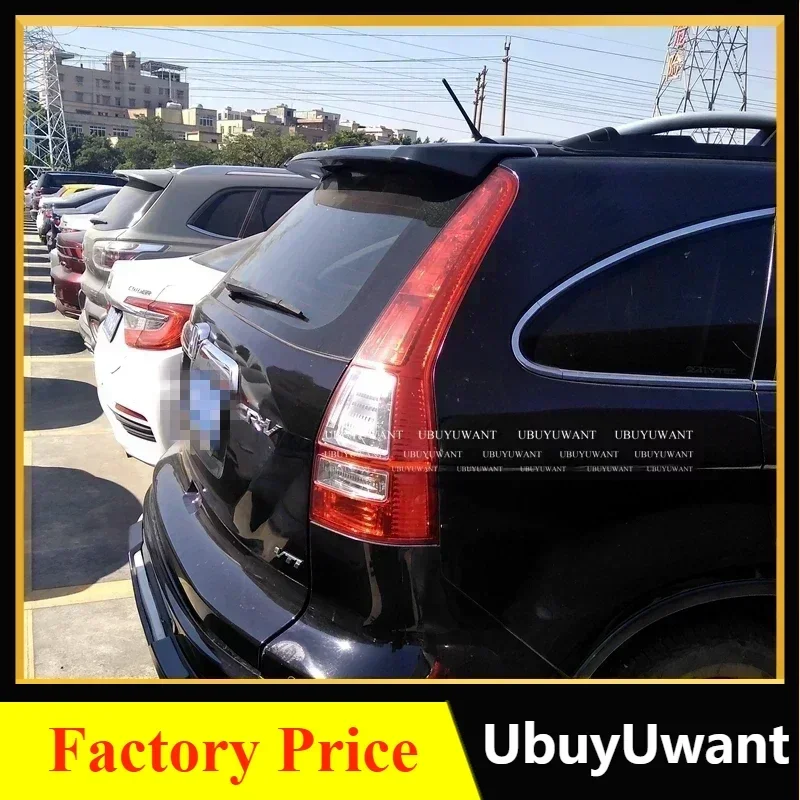 

ABS Material Rear Car Spoiler For Honda CRV 2007 2008 2009 2010 Primer Color tail wing decoration Roof Spoiler For honda cr-v