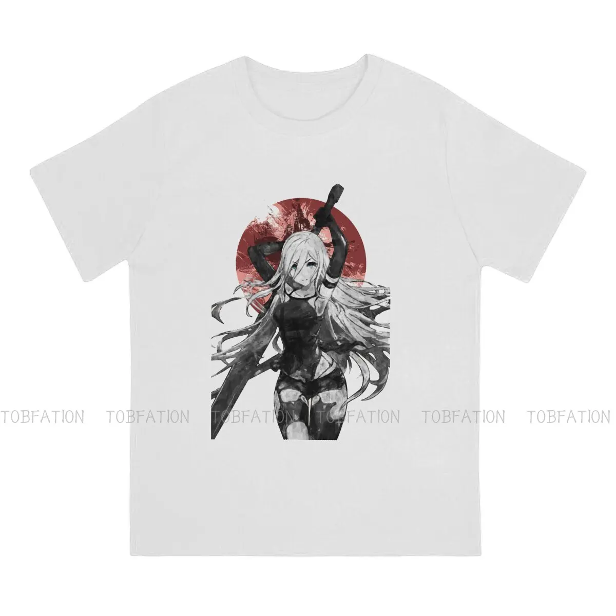 Nier Replicant Automata Dark A2 Tshirt High Quality Graphic Men Classic Fashion Summer Men\'s Clothing Cotton Harajuku T Shirt