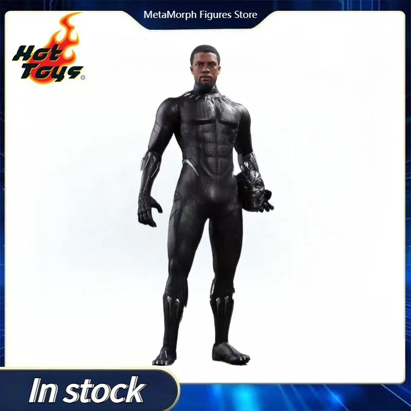 

Оригинальные горячие игрушки Marvel MMS470 Черная пантера 2.0 Черная пантера Аниме Фигурка Модель Коллекция игрушек